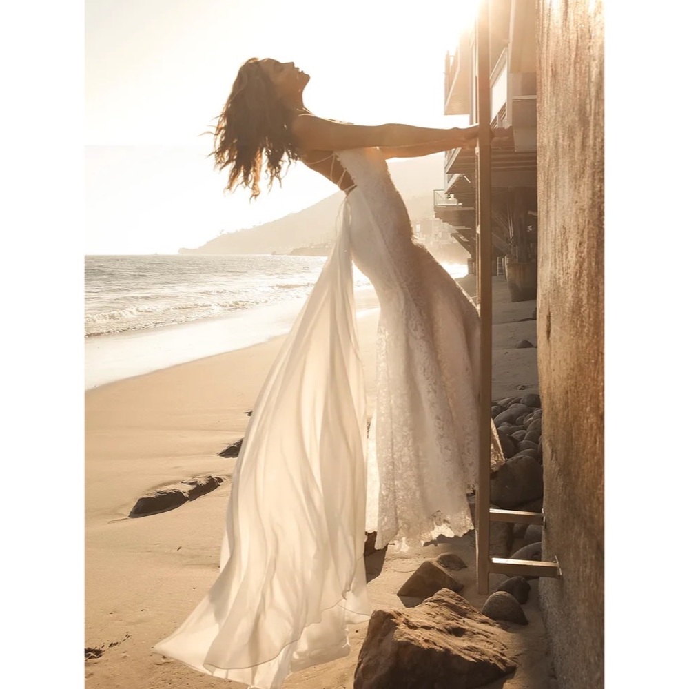 Remarkable Moment White Lace Maxi Dress Lulu Bride